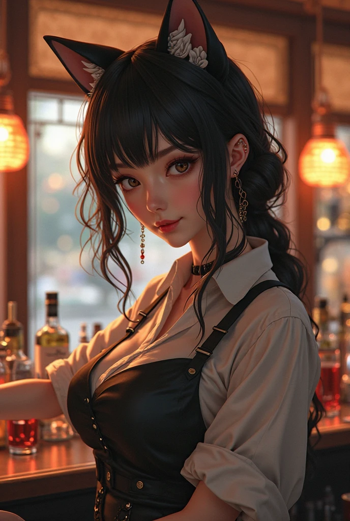 (Digital Artwork:1.3) of award winning portrait photo, face focus, a stunning (juliatica:1.1) woman, beautiful ((ramen shop)), professional majestic impressionism oil painting by Waterhouse, John Constable, Ed Blinkey, Atey Ghailan, Studio Ghibli, by Jeremy Mann, Greg Manchess, Antonio Moro, trending on ArtStation, trending on CGSociety, Intricate, High Detail, dramatic, makoto shinkai kyoto, trending on artstation, trending on CGsociety, deep shadow, high contrast, makeup,CGSociety,ArtStation