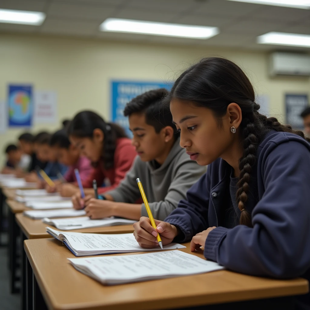 6 poor people image real photo filling out form young people in a room boys and girls