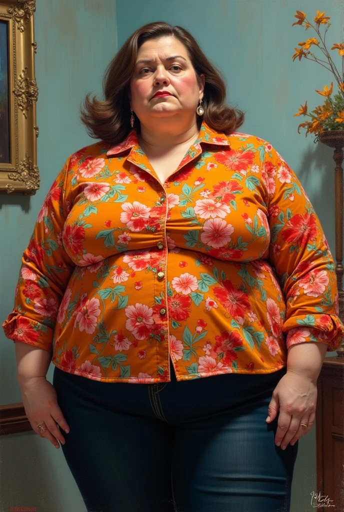 1930, massachusetts mountain village. Pre-raphaelite ((((80-year-old)) extremely fat, 800 pounds heavy Betty Boop, covered in pie ((((casual Clothing from the 1930s)))) ((Hairstyle of the 1930s)), ((Wes Anderson cinematic style)), colorful.