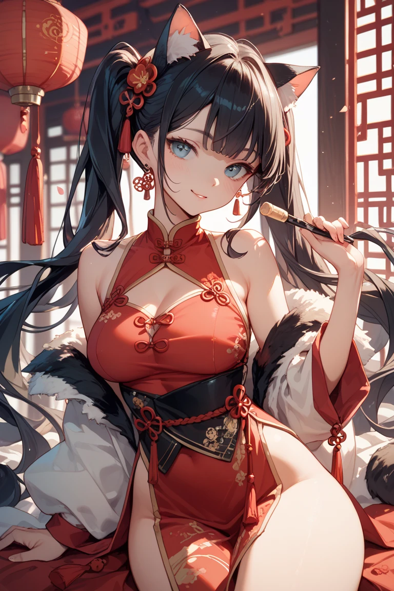 The female emperor kneeling in an iron cage,Hanfu,Bondage,erosed sexually --auto