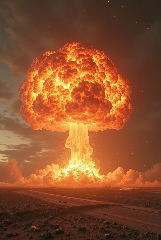 An atomic bomb