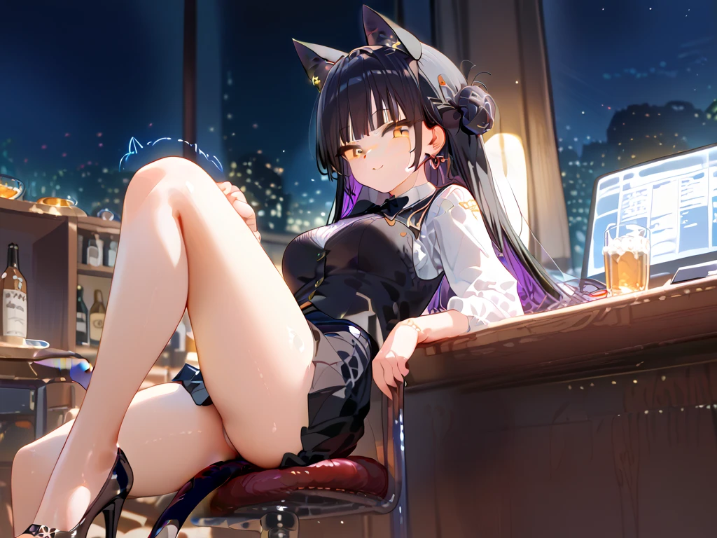 Cat-eared girl,Lolita prostitute,adolable,4k anime wallpapers,8K anime wallpaper