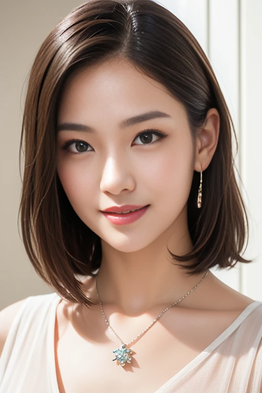 Beautiful woman in white dress, (masterpiece)、(highest quality:1.5)、(16kのwallpaper:1.2)、(Photorealistic:1.2)、(Ultra-detailed:1.2)、(超A high resolution:1.2),Healthy thighs、Narrow waist、Big ass、(Beautiful legs)、(Surreal), (figure), (High resolution), (Very detailed), (best figure), (Beautiful fine details),(Sharp focus), (Professional), (Realistic), (Post-processing), (maximum detail),Roughness, (highest quality), (Very detailed), (masterpiece), (wallpaper), (Detailed face),Beautiful realistic face,(Anatomically correct body)、((1 female:1.4))、Realistic far looking eyes、Realistic Skin、美しいBlack Hair、Super Beauty、(Small chest:1.4),Sharp focus:1.2,Pretty woman with perfect figure:1.4,The best smile、(from the front:1.5)、 Natural color lip,Black Hair、Even bangs,27 years old、Long hair or bob hair、Inside a medieval castle、