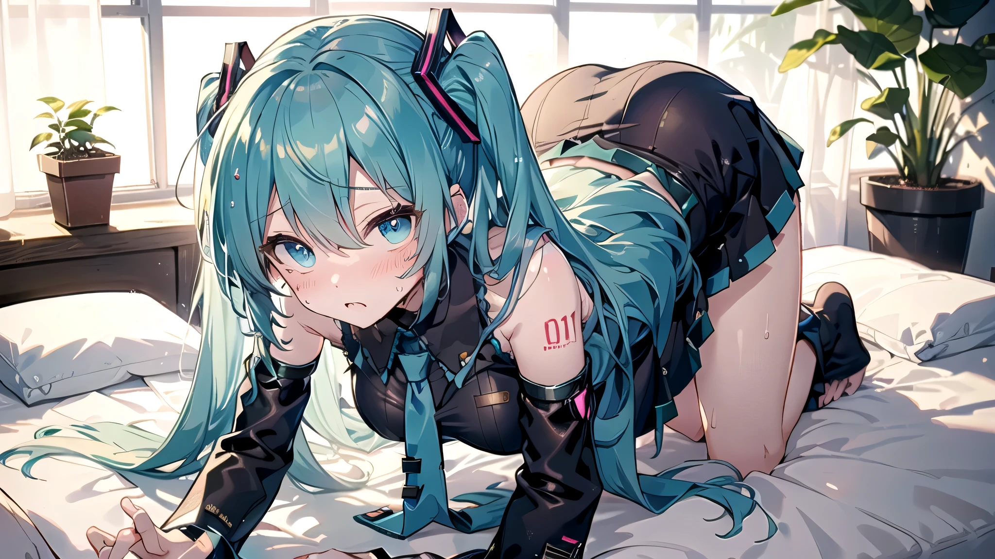 dual horsetail，By bangs，Gradient hair，Heart-shaped eyes，teens girl，2 people，Inside the living room，D-cups，Plump buttocks，Stockings 80D，High hip strap，lace panty，Correct ???????，Conforms to the ???????，High-quality human bones，Correct bone structure，Correct hand bone structure，5 slender fingers，Correct perspective relationships，50 millimeters，Fuji，F16，Blurred foreground(complexdetails，ultra - detailed:1.2)，Side backlight，at centre，Horizontal version，illustration，HD，Award-Awarded，finedetail，best qualtiy，A high resolution，Textured skin，In line with male aesthetics ，Canned yam，style of anime，Edge reinforcement