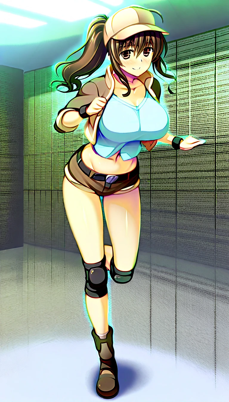 masterpiece,highest quality,Very detailed,High resolution,8k,wallpaper,Perfect lighting,break(One Woman),(Mature woman working as a waiter at a sports bar:1.5),(48 years old),(hooters),(((A very form fitting white tank top:1.5))),((The tank top has the logo of a sports bar on it.:1.5)),(((tiny orange shorts))),(((Very detailedなコスチュームの描画:1.5))),(Beautiful Eyes:1.5),(Detailed face drawing:1.5),(Detailed face drawing:1.5),((Very detailedな女性の手:1.5)),(Shiny skin:1.2),(Big Breasts:1.2),(Thick thighs:1.5),(Sensual body:1.5),(Sports bar background:1.5),(((Blur the background:1.5))),(((I'm embarrassed:1.5)))