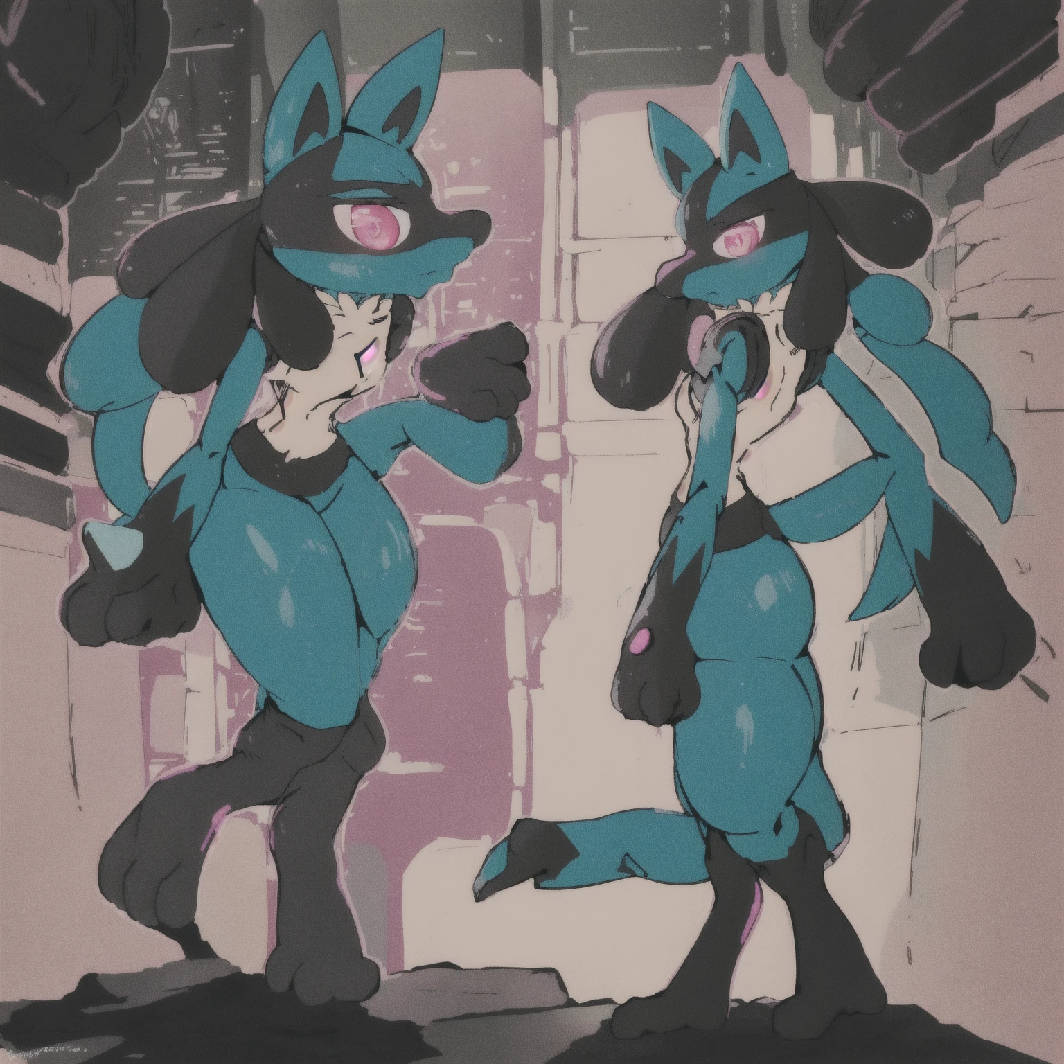 Duo, score_9,score_8_up,score_7_up, source_cartoon, kemono style, (Anthro furry Umbreon female, Umbreon tail), and an (Anthro furry espeon female, espeon tail), tall slender bodies, naked:1.3, human pov, pov buttjob, hotdogging, collaborative buttjob, viewers cock is between their buttcheeks, side view of them, (proper tail placement on taklbone):2