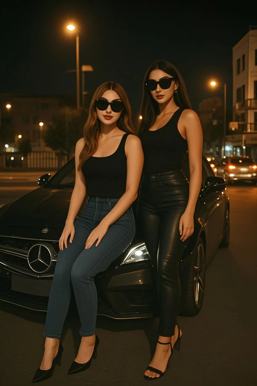 Create a highly realistic solo and beautiful solo model with the following detailed features: Gender: Female, Age: Young adult (approximately 20-25 years old), Hair: Long, wavy and reddish with a natural shine, gently cascading around the shoulders and back. . . . . . . . . . . . . , Eyes: Bright green with a captivating, slightly almond-shaped look, detailed with natural highlights, Skin: Fair complexion with a light texture, including natural freckles on the nose and cheeks, giving a youthful and vibrant appearance: Fair complexion with a light texture, including natural freckles on the nose and cheeks, giving a youthful and lively appearance, Face: with a smooth and natural contour, soft, full lips with a slight pinkish tint and a slightly delicate upturned nose, Expression : a gentle face, with a touch of mischief, which conveys warmth and approachability, solo, Clothing: in a black suit and black sunglasses sitting in her car, wearing a black suit, a black suit, a beige trench coat, a black outfit, a black suit, glasses, a black sober suit, and a beige trench coat, a black silky outfit, fashionable black clothes, a beige trench coat, a Girl in a suit, wears black clothes, Girl in a solo suit, Smooth black tight-fitting suit, wears an elegant outfit, a beige trench coat, chic haute couture, All black, Background: the model is her car, sitting in car, car, car
Pose: solo relaxed and confident posture, sitting in her car, front view, selfie, front selfie, white, white leather of the front selfie car, aesthetic, Unsplash, Neoclassicism, Complex background, Best quality, hyper detailed, Gratty Sita, 64K, Light design, solo