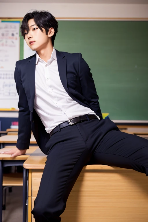 Classroom,lectern,blackboards,pointer,Male teacher,eye glass,male people,cool guy,Hermaphroditic men,Business suit,The shirt,leg loops,leather shoes,damp hair,flowingwater,perspire,spread their legs,Masturbation,mtu,cool guy,leg loops,lace panty,Get wet,,damp hair,The light is even,male people,Youth,leg loops,espadrilles,Lace transparent panties,cool guy,Short broken hair,spread their legs,Masturbation,cool guy,15year old,frontage,Face the computer,,Hipsters,Earphone,intercom,microphones,androgynous male,scowling,His face was flushed,bite lips,is shy,cool guy,Slim young handsome guy,Bare legged,Barefoot,Delicate facial features,lace panty,smooth thigh,Cocked buttocks,Open your legs,eye glass,with fair skin,Flushed,Hermaphroditic men,Asian male,Slim young handsome guy,stocklings,smooth thigh,mtu, mascular, cool guy,Masculine face, Attractive,, ((1人))), tmasterpiece, absurderes, Best quality at best, Complicated details, (shiny skins, , Shiny oily glowing skin, shinny hair, Pale complexion), Attractive, ((musculature)), AS-Adult,
