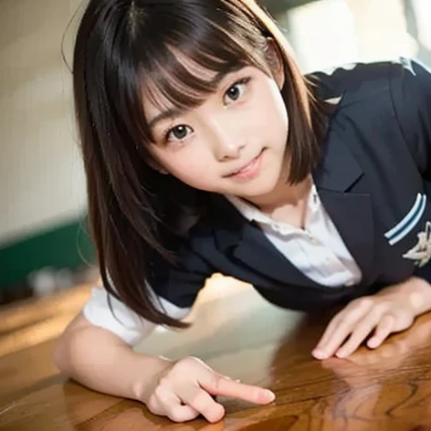 masterpiece, highest quality, 8K, RAW photo,
1girl, Japanese girl, high school student, 17 years old, beautiful girl, cute face, (haircut of uniform length:1.2), (one length), Beautiful shiny black hair, straight hair, Clear white skin, pale skin, composed expression, Japanese High School Uniforms, (long pleated skirt), large breasts, Shirt unbuttoned., skirt lift, panty shot, upskirt, ((lie down)), on the bed, school infirmary, full body, ((full body to the toes)), whole body, She is barefoot, ((shoot from above)), (overhead shoot), beautiful legs, long legs,
The room is dimly lit, evening, dusk, magic hour,