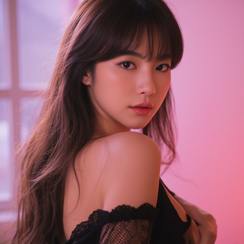 Stingy, Genshin Impact, Absurd,High resolution,Super detailed,ultra-Detailed Background,Detailed Background,Very detailed,One person,bouquet,(Tangled:1.2),(Geometric:1.2) Black and white color palette, monochromatic, big , Cleavage, Side bust, lingerie, Realistic depiction