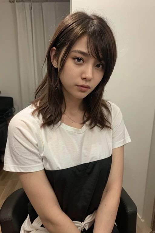 (((masterpiece、Highest quality、Very detailed、Artistic lighting balance that brings out the best in your model、Perfect Anatomy)))、(Surreal)、(Upper Body:1.5、high school girl、Great balance of facial placement)、(Highly detailed CG illustrations)、(Very delicate and beautiful)、Realistic quality、Realistic atmosphere、Realistic human texture、Realistic human touch、Realistic facial muscles、realism、Absolute rules、最高masterpieceのバランス、The most beautiful composition of a woman、Realistic creation and expression、