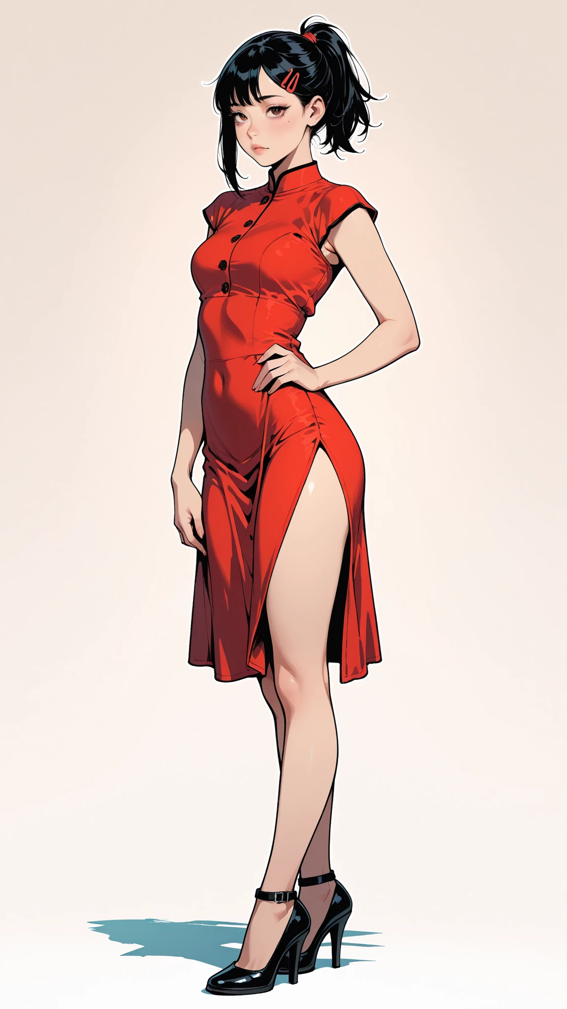 Helen Parr illustrated by Jean-Pierre Gibrat<lora:gibrat:1> <lora:helen_parrv2:1>