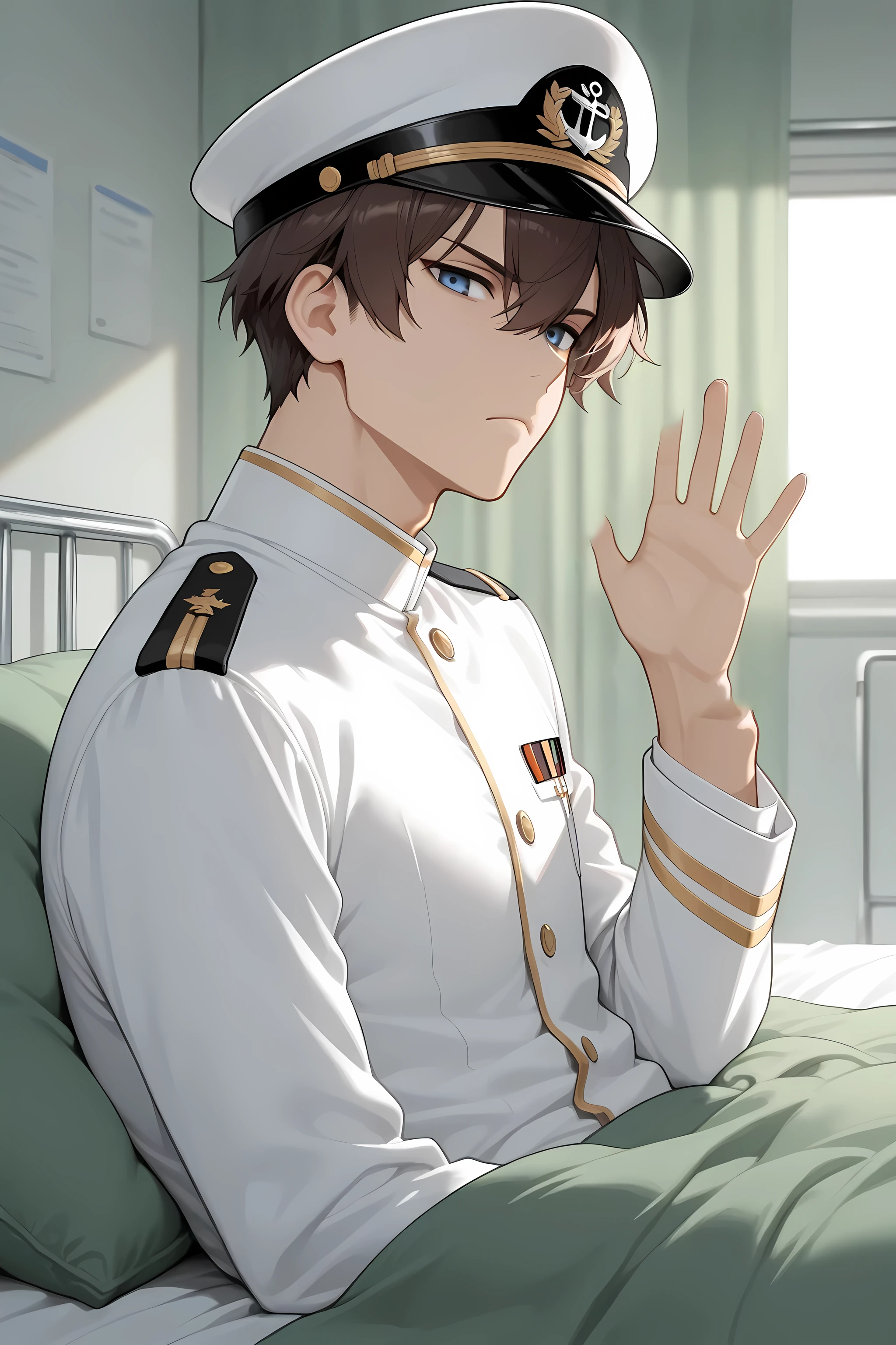 ((open hand))