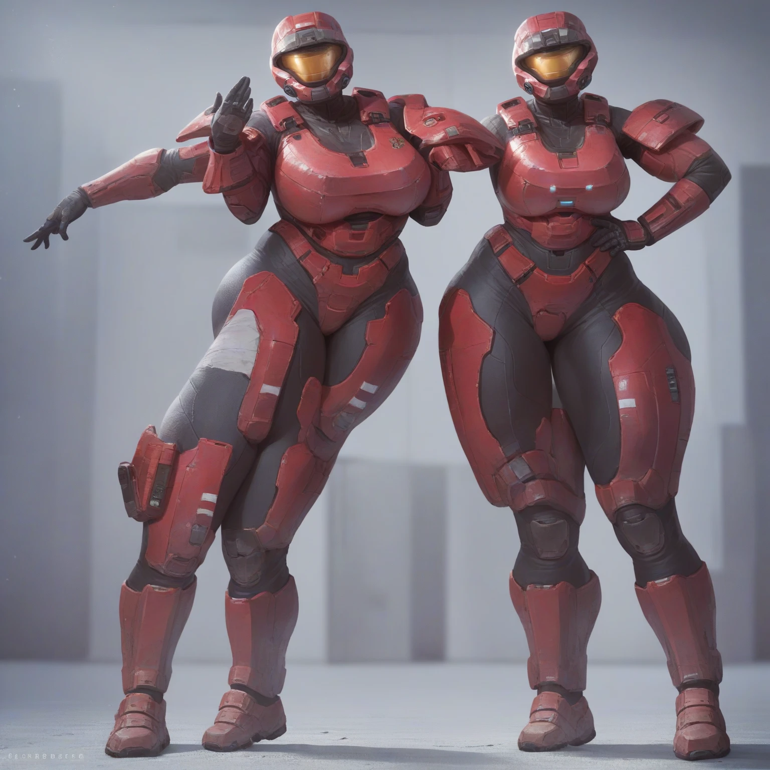 very high resolution, absurd res, high rating, highres, absurdres,masterpiece,highest quality,Super detailed,adult female,plump,(( gigantic breasts,huge Breasts,round breasts)),(bottomheavy:1.2), side view,((Female Spartan)),((holding helmet on her side:1.3)),wide hips thick thighs, naked, ((pink armor)), nude, looking at the viewer,have a gun,