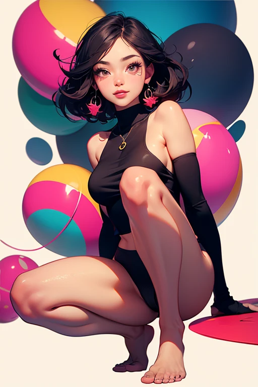 (a little bit chubby: 1.7) wide hips, thick thighs, thick body, anatomically correct, (head to toe: 2.0), (full body image: 1.9), 1girls, solo, extremely stylized, deviant art, masterpiece, highly detailed, bright eyes, detailed eyes, expressive detailed eyes, wide eyed, detailed pupils, futuristic, (tiny bikini), white printed bikini, blush, blush, small breasts, ((nipping out:1.5)), (((nipping out))), lots of freckles, super textured detailed skin, entire body image, full body shot, nvinkpunk, professional photograph of alexander_skarsgard,