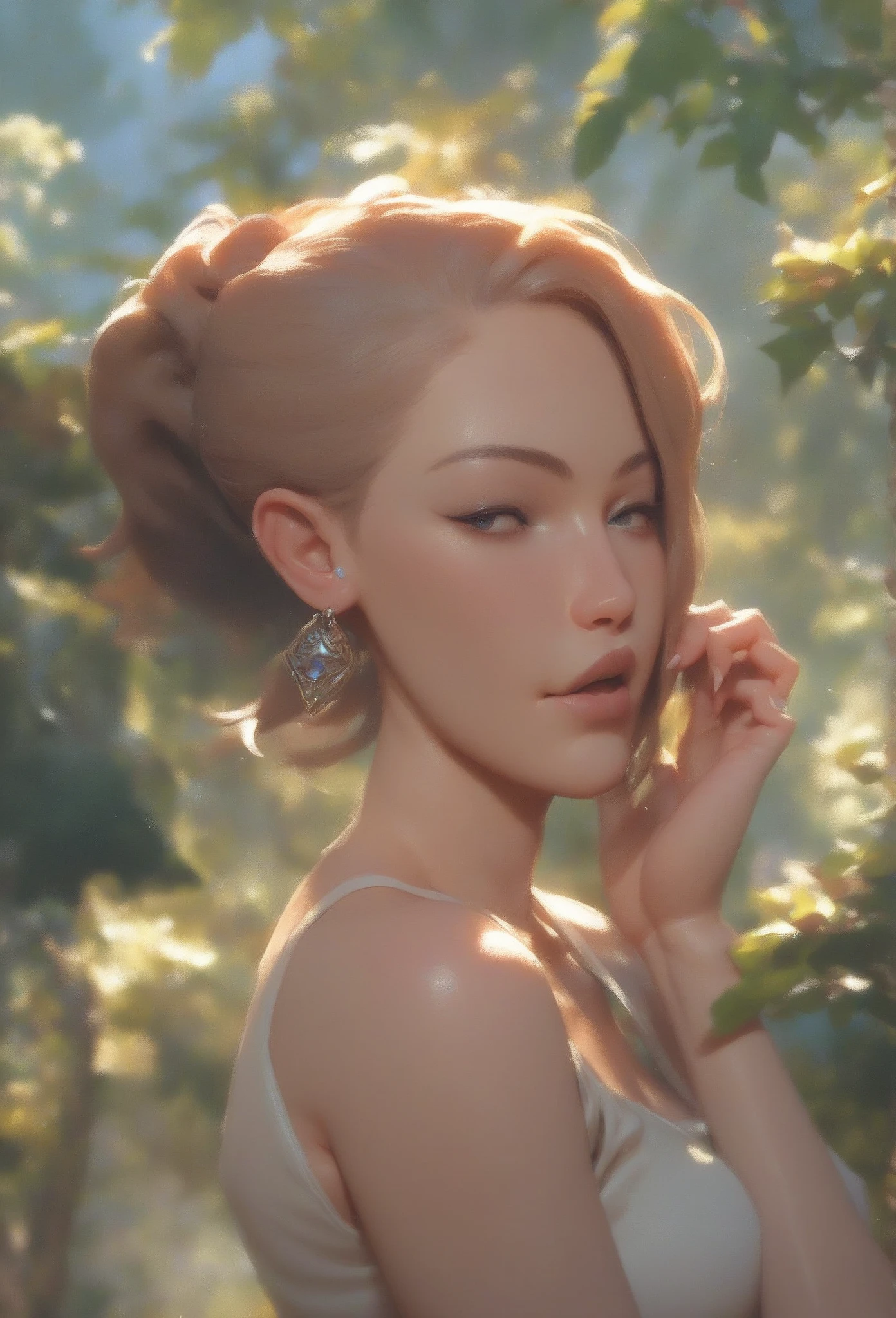 need photo expression about damage skin 4k