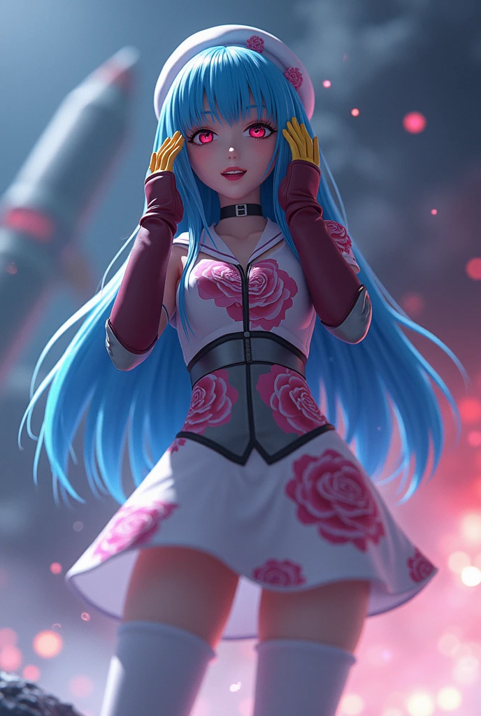 WORLD WHERE EXPRESS THE 2 SIDES THAT IS CHAOS, SADNESS AND THE OTHER SIDE PEACE OF COLORFUL AND HARMONIOUS COLORS