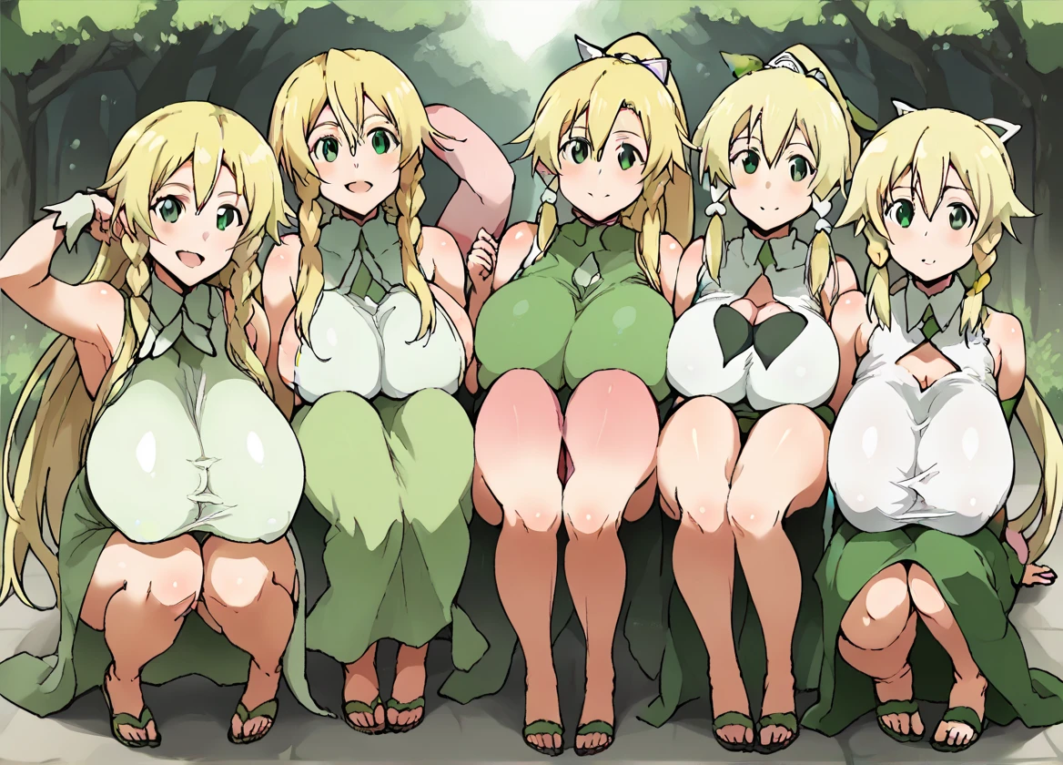 ((Highest quality)), ((masterpiece)), (detailed), Moriya Suwako short hair middle breasts Nudity Cute face Angry face 太もも Blonde Inner thighs Kneeling