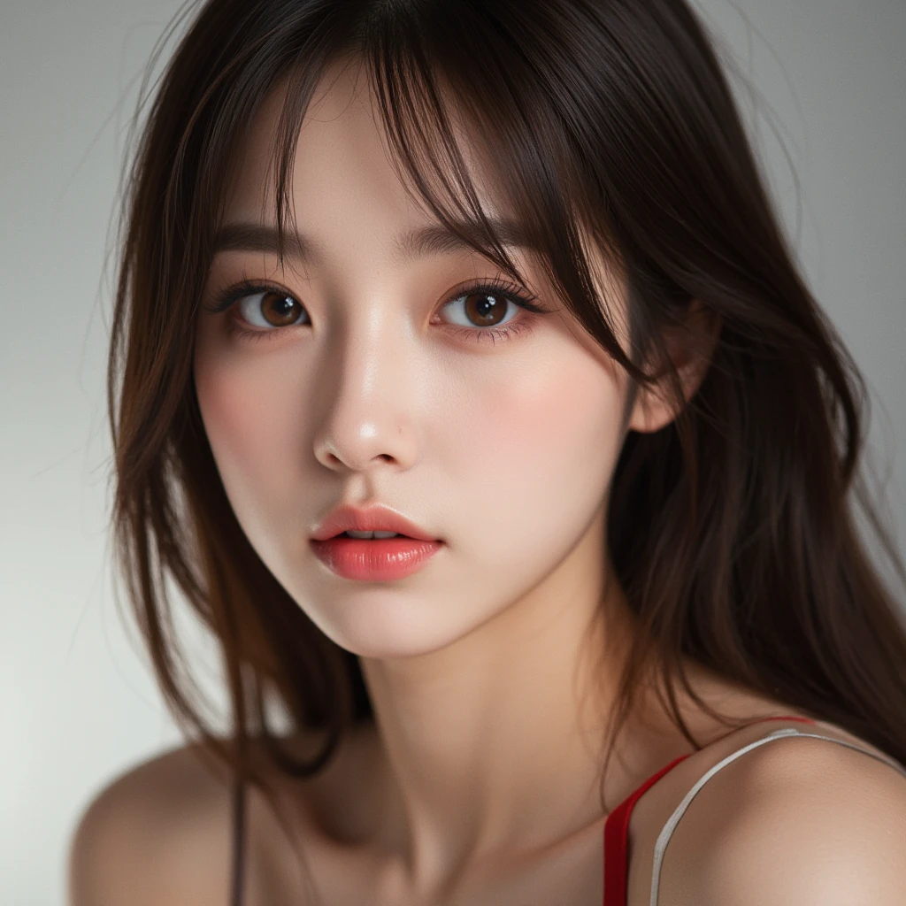 Shadows play an important role in shaping women&#39;s characteristics、Generates highly realistic images of beautiful portraits。. Try dramatic lighting、Create interesting shadows that highlight the contours of your face。.