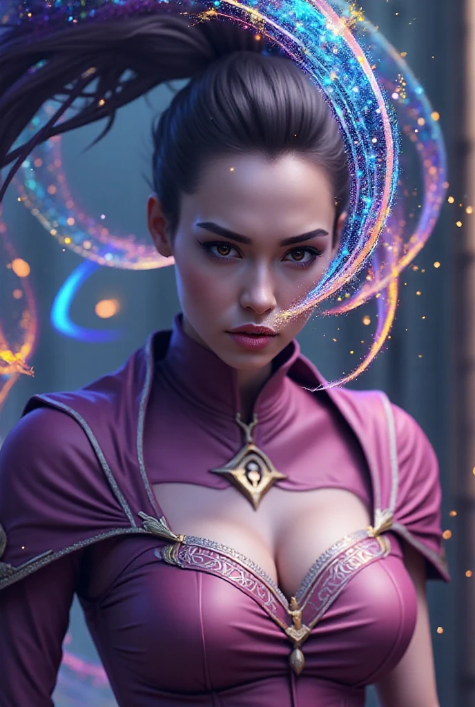 (Detailed iridescent bodysuit with beautiful fractal or marble design:1.5), (Beautiful and d delicate ruby, topaz, emerald and sapphire jewelry:1.6), Complex and colorful biomechanical bodysuit, Zentangle, mandalas, Entangled, Vulgarity, beutiful breast, (Open legs:1.4), obscenity, (Lewd smile:1.2), coarse, Obscene, mean, (raunchy:1.2), (Immoral:1.2), Lachish, (small breasts with raised areolas,:1.6), (Cameltoe), (Expression of ecstasy:1.2), Photorealistic, Official art, Unity 8k wallpapr, 8K Portrait, Best Quality, Very high resolution, (Incredibly beautiful nature background:1.6), One girl, One beautiful teenage italian girl, (14 years old:1.3), (Sexy and glamorous:1.1), (A coquettish expression:1.6), (seductively smiling:1.2), (Full body), (erotic posing:1.5), (Magic Attack Pose:1.6),(magical effects like sparkles or energy:1.5), (Electric shock from hands:1.1), Beautiful seductive face, Portrait, (Thick eyebrows:1.2), (Big purple eyes:1.2), Beautiful eyes with fine symmetry, (Ultra detailed eyes:1.4), (High resolution eyes:1.1), Intimate face, (ultra detailed skin texture:1.4), White skin, pale skin, Perfect Anatomy, Thin, (Beautiful toned body:1.1), Hair Bow, (Moist skin:1.1), full of sweat, No makeup, dark circles, Good anatomy, Focus Face, good-looking, (Emilia Clark:0.6) (Emma watson:0.3),(Jennifer Connelly:0.4), (sensual face:1.5), Elegant face, Nice, Dolce, Cyberpunk Sci-Fi, (Gauntlets with intricate and beautiful designs:1.2), Blurred background, Blurred foreground, depth of fields, (Motion Blur:1.1), (Small breasts:1.2), Sheer breast, (beautiful boob:1.2), (NSFW:1.2), large hips, drivel, Juice stain, grabbing on breasts, (Slim and toned body:1.5), (four fingers a thumb:1.2) , Good numbers, (Low-cut punk medieval armor:1.2), (Bright chrome gold lingerie with sharp reflections:1.2) (Pedras preciosas:1.2)