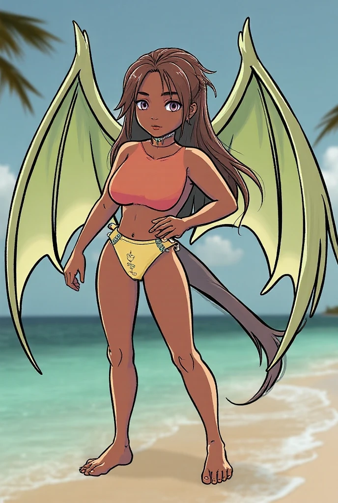 Dragon shorts bikini