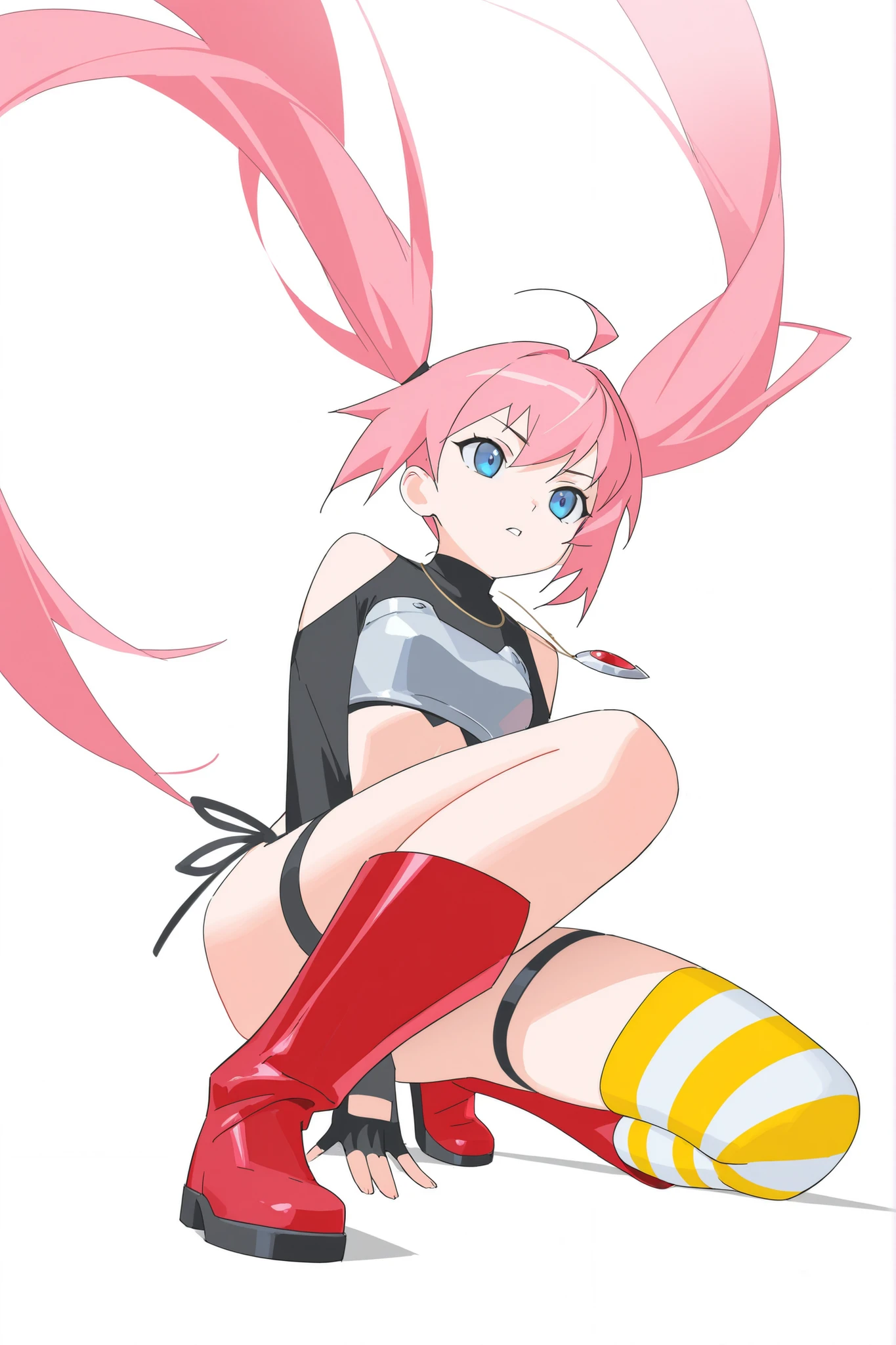 bremerton, Azur Lane, raises her leg up, does a leg extension position, stands on one leg and raises the other up and holds it in her hand, 2D anime girl with better quality and smiling
