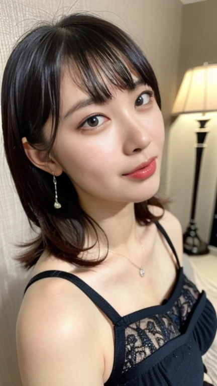 Best quality,8k,photography,real picture,(original photo:1.3),Layering,A 35-year-old woman,charm,Sexy,Charming eyes,rouge,White skin,Extra large breasts:2,Thick Legs:1.8,strong,Widest hips,White legs,Wide hips:2,miniskirt:2.0,Sleeveless off-shoulder dress,Hip skirt,Garter stockings,necklace,earrings,Show your thighs,Long legs,Thick thighs,Height 175 cm,(Showing armpits:1.2),Sitting on a stool,Close shot,Clear background,Shot from below:1.8,Natural Lighting:1.3
