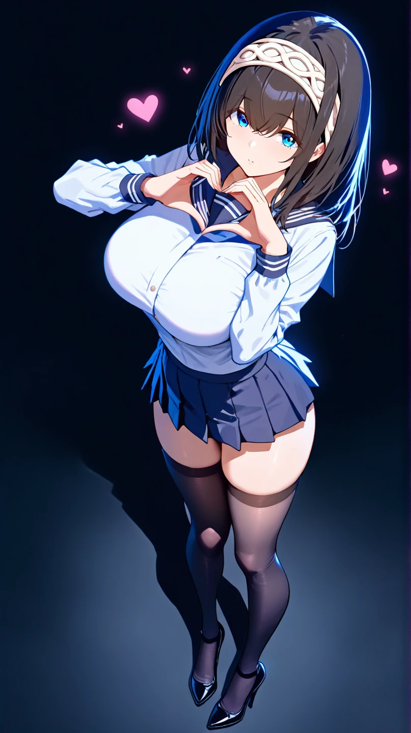 Beautiful woman、Side Ponytail、Blazer Uniform、Very short pleated skirt、Very thick thighs、Acme Face、Best image quality、High resolution、masterpiece、super high quality、Thick pubic hair、Screaming orgasm face、Blue panties、Blue Bra、Very big ass、Very large breasts  、Blushing、4K quality、Blushing、泣く of ecstasy、Wearing black pantyhose、Heavy breathing、{Highest quality}, {so beautiful}, {Very detailed}, {Best illustrations}, Browsing Caution, girl,