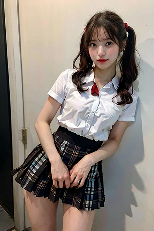 (Showing off her panties女子ひとり)、(Lift up your skirt:1.5)、(White blazer、Pale purple pleated skirt)、Front low angle:1.5、(Showing off her panties)、((Masterpiece、Highest quality、Highest quality)), (Super detailed), (8K ),Raw color photography, Professional photography,  Great face and eyes, Skinny、Model Style、Outdoor、(Light shines on panties)、Pink Hair、(Small breasts:1.3)、Earrings、、Thin thighs、Tiny and slim waist、Happy smile、Wet、