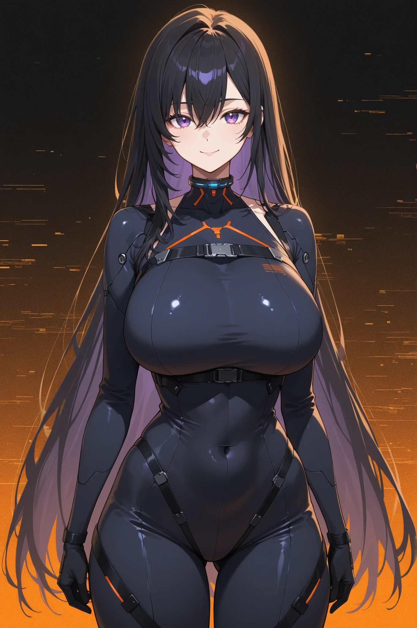 (masterpiece:1.4),(best quality:1.4), soft lighting, cinematic bloom, beautiful face, beautiful eyes, cowboy shot,
Annerose, 1girl, solo, female mature, black hair, long hair, (yellow eyes:1.4), large breasts, bodysuit, higheels, shiny clothes, skin tight, hair intakes, covered breasts, sideboob, exquisite eyes detail, exquisite character design unity details 8k hdr, professional art, landscape, (solo:1.5, cowboy shot:1.5)