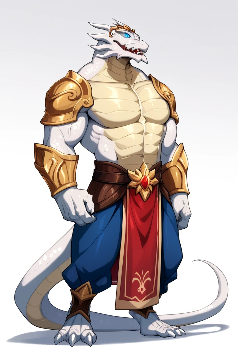 Solo, male, albino kangaroo, in one color tone, with tall rabbit ears, in purple gladiator shoulder cape, navel showing, in tiny purple gladiator leather thong, chest, big chest view, ((focus body, furry focus, shades focus, body shades)) (((gray background, gray wallpaper, one color))), by darkgem, by mystikfox61, by glitter trap boy, albino, all white fur, red eyes, pink nose, navel, bulge, full body view, kangaroo tail, small belly