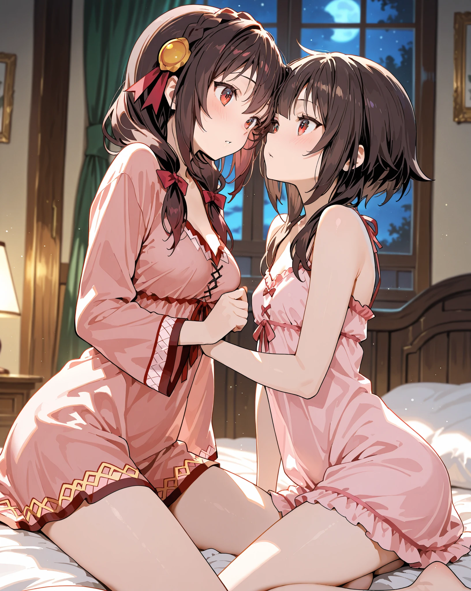 black rose fairy kisses the flower. That fairy is smaller than a flower. The neat costume gives off a mysterious luster. flower field, Natural light,(Best Quality), (masutepiece:1.3), Ultra-detailed, Best Quality, masutepiece, (Game CG:1.4), NSFW, Detailed beautiful face and eyes,Burst breasts、Lingerie with a small area, large full breasts、 (See-through panties:1.2),、、, the anime girl is crouching, beautiful anime girl squatting, Bending over, highly detailed giantess shot, , bottom shot, turned around、,,,masterpiece, super fine illustration, best quality, light particles, ultra-detailed, 8K wallpaper, (bright colors:1.2), (adult woman), voluptuous body, huge breast, carrot orange hair, long hair, twintail, two side up hair, shiny skin, (naked, yellow legwear), red ribbon, beautiful red eyes, slant eyes, shiny eyes, orgasm face, O-face, blush cheeks, arched back, (a man), (man behind woman), (man hold girl's waist:1.4), (vaginal penis), hetero, (top down bottom up, lying on back), (woman spread legs), (intense Sex:1.7), (cum out:1.2), nsfw, bedroom, light up, shadow,