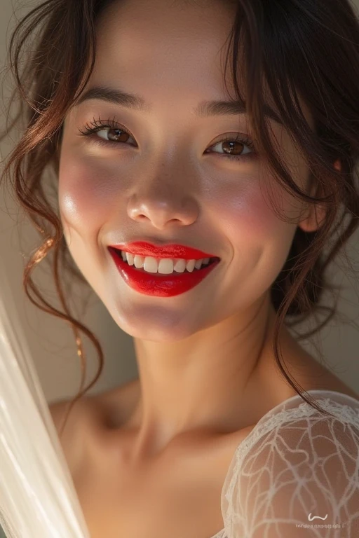 beauties，Redlip，Smile