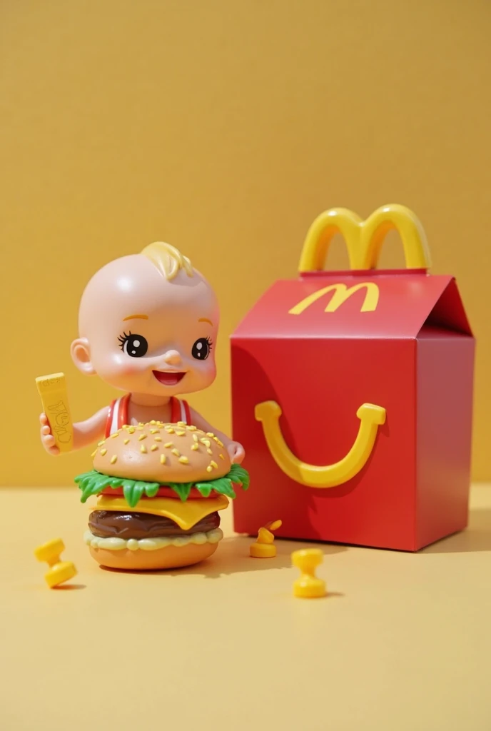 human baby but it’s a mcdonald’s french fry