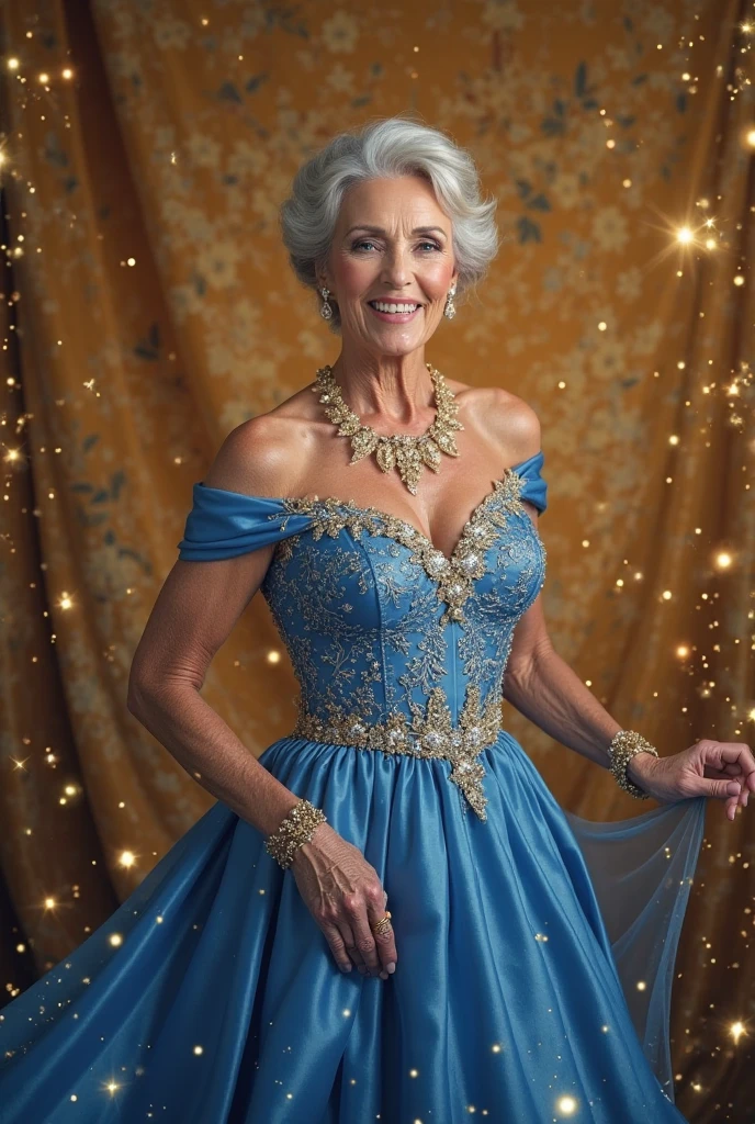 (Highest quality,4K,8k,High resolution,artwork:1.2),Very detailed,(Realistic,photoRealistic,photo-Realistic:1.37), Full body image,A hall for mature women over 60 years old々Barrel Madame, Queen,Dominant representation, (Nancy Patricia D.............&#39;Alexander Pelosi:1.1), A dignified figure, rich curves, セクシーlingerie,Wrinkled face, lingerie,short hair, Intense aura, Sublime Dominance, Sexy lingerie, lingerie in different colors, In the bedroom, in the garden, Clear lingerie, Wearing panties,Make your bra visible, good, I&#39;looking forward to it, Show me your ass from behind
