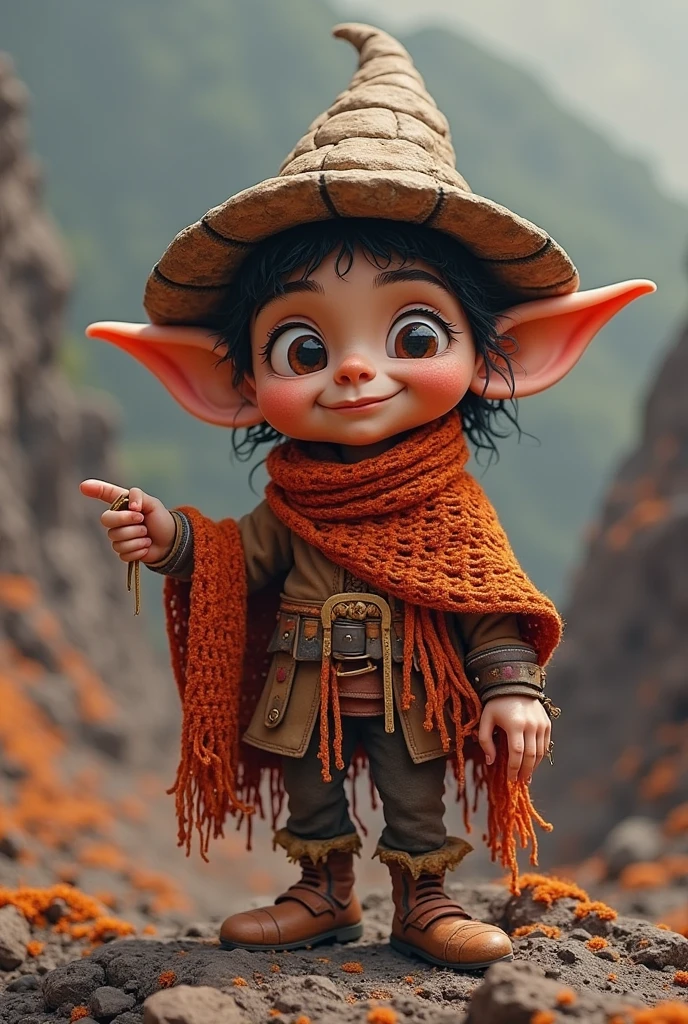 SMALL ELF FROM THE PERUVIAN MOUNTAINS WITHOUT A BOTTOM