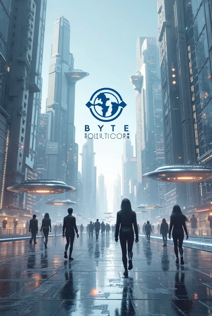 Could you generate a futuristic image with the Netflix and Amazon Prime video logos?