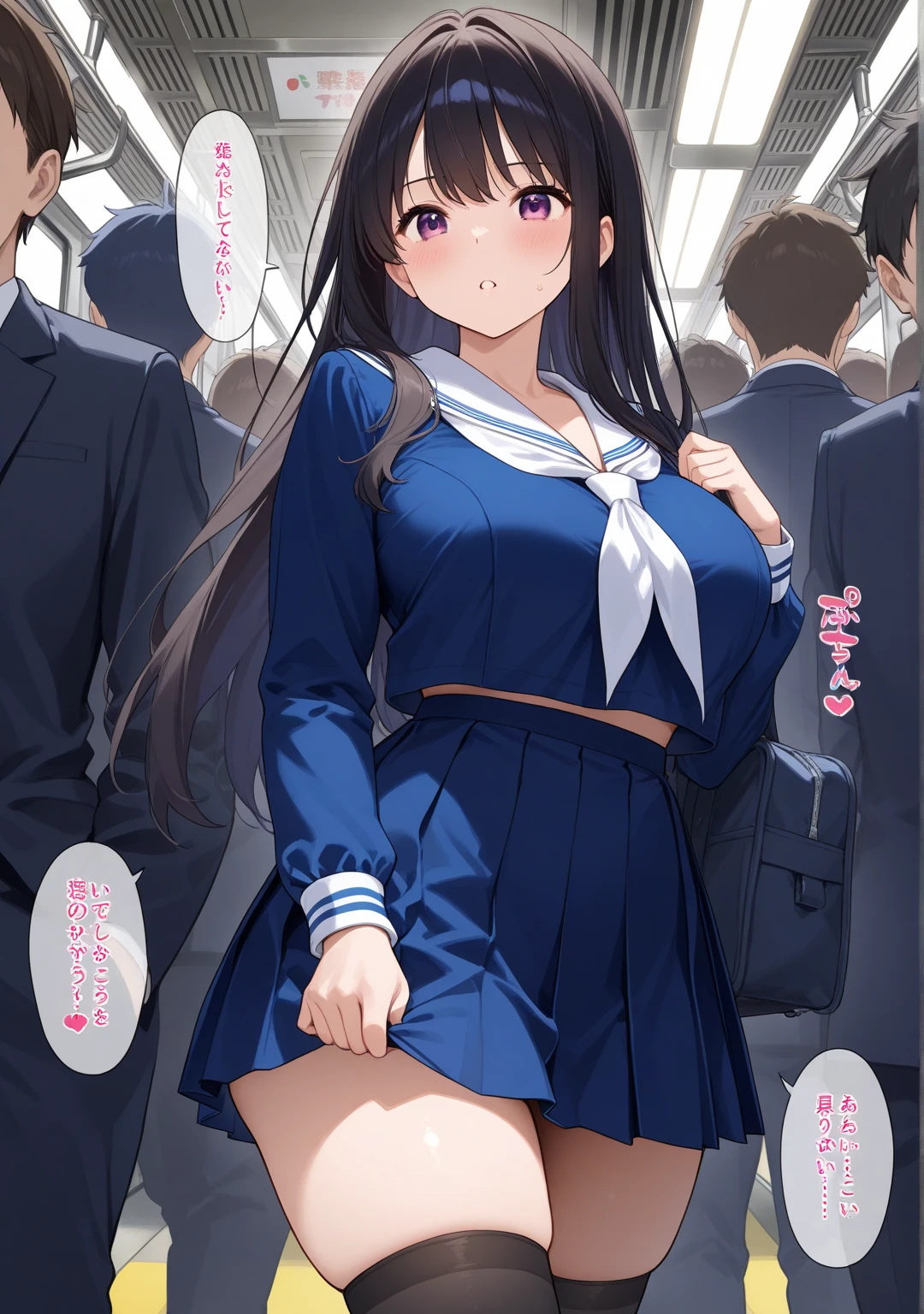 Big Tits、Big Breasts、Design、Well-organized design、high school student、、Blazer uniform、