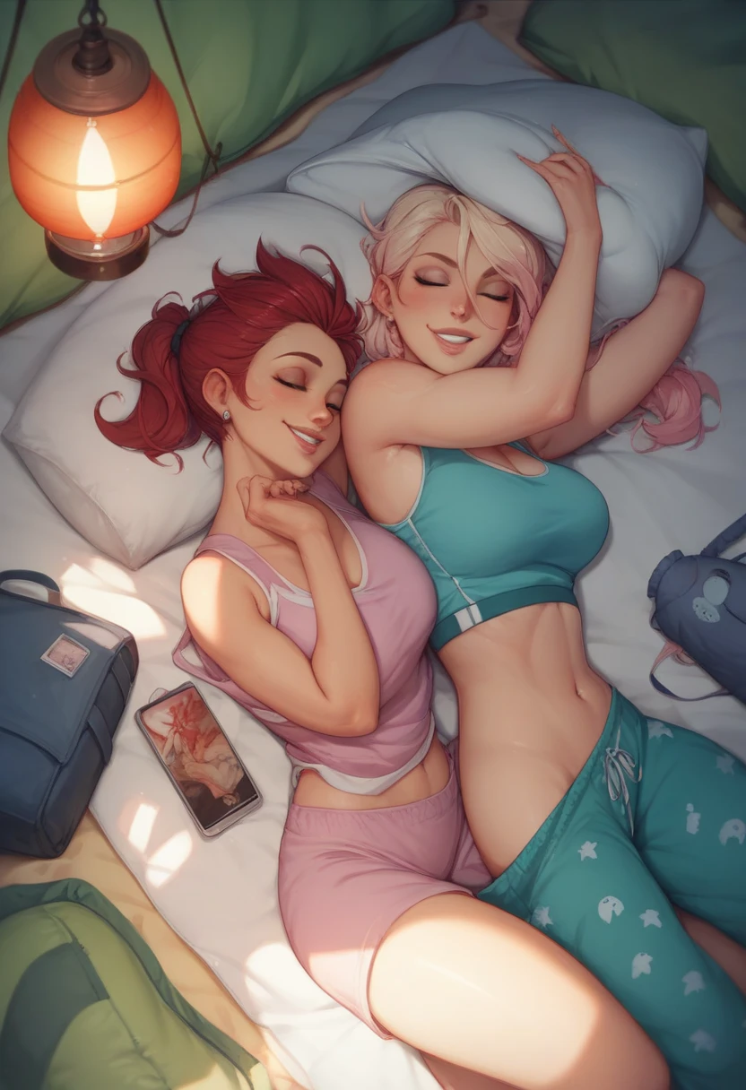 two women making love