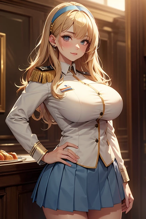 8k(White military uniform, White military uniform:1.5 )
Masterpiece(woman,Huge breasts,Huge breasts:1.5,とても唇が赤いHuge breastsを強調,Big Ass,Narrow waist,Long legs,Green Eyes Standing)
8k((Anime Style,Henyohe 8k((Anime Style,A sloppy smile,What we are looking for,Face mischievous face,The facial expression is accurate:1.1))))
8k(Staring at me)
8k((Focus on the face))
8k(The facial expression is accurate)
8k(きれいなwoman)
8k(Tight fit)
8k(Model standing)
(Alice in Wonderland)
8k((Right hand salute))
(Long blonde hair:1.1)
8k(The facial expression is accurate)