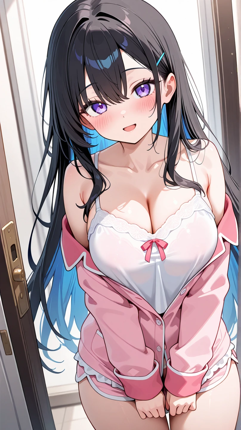 {{{{{16k,Ultra High-resolution realistic photograph of neat virgin junior high school girl's in loungewear as pretty as a actress in the sex lounge, junior high school girl's erotic expression at the moment she loses her virginity, She is a pure junior high school girl, but with each stroke she grew to love sex, shaking her hair with a superb riding position piston, her body hot and musky and naturally vocalizing, the unknown sensation enveloping her and dyeing her naughty expression, The junior high school girl's sexuality is rising and her chest is so hot that she looks like she's about to go sexual crazy}}}}},{{Extremely detailed}},{{{{{dye her cheeks flush and integrated her head pure small, thick lips, Enchanting thick gross idol's Lips}}}}},{{{{{the bang straight hair}}}}},{{{{{with deep and sexy cleavage, She get more attractive and smoother her body, her expression and appearance are transformed into that of a pure, Her shame when her loungewear is rolled up exposing her body, Her white tits are so fluffy, and are depicted in great detail, cutely budding nipples, She's in junior high school, but her sex appeal from her cleavage fills the room, An junior high school girl is still tiny, but her bodyline and tits and hips are getting sexier and girl who was just a gets a large amount of female hormones flowing through her and her expression becomes woman}}}}}