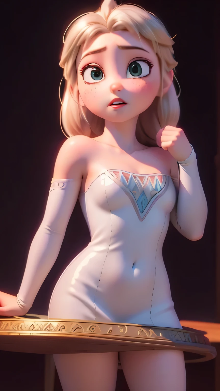Young Elsa is very hot. busty. cutout. production.. 💗 💕 💮.  3