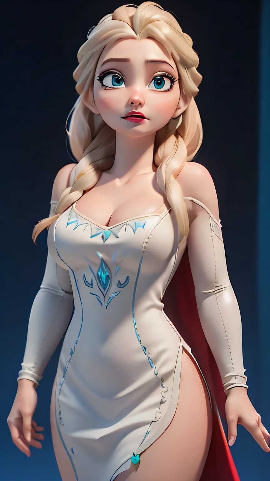Young Elsa is very hot. busty. cutout. production.. 💗 💕 💮.  3