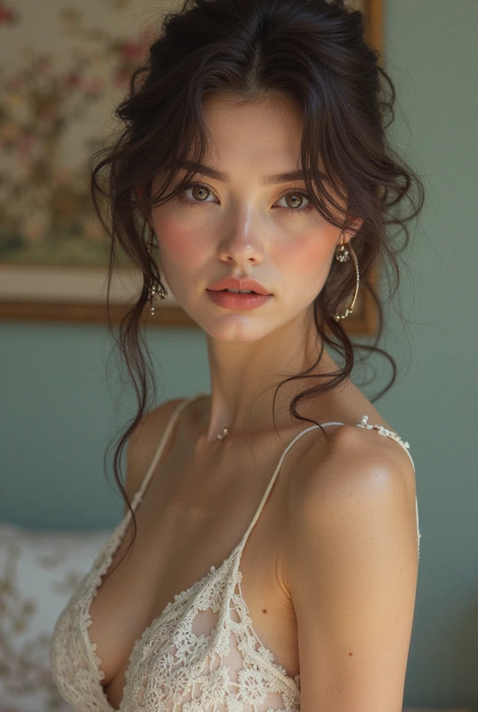 ((best quality)), ((masterpiece)), (detailed), perfect face sexy princess Elsa, sexy princess dress , Elsa hairstyle, tight dress , deep cleavage, super big pumped lips super dark red lipstick