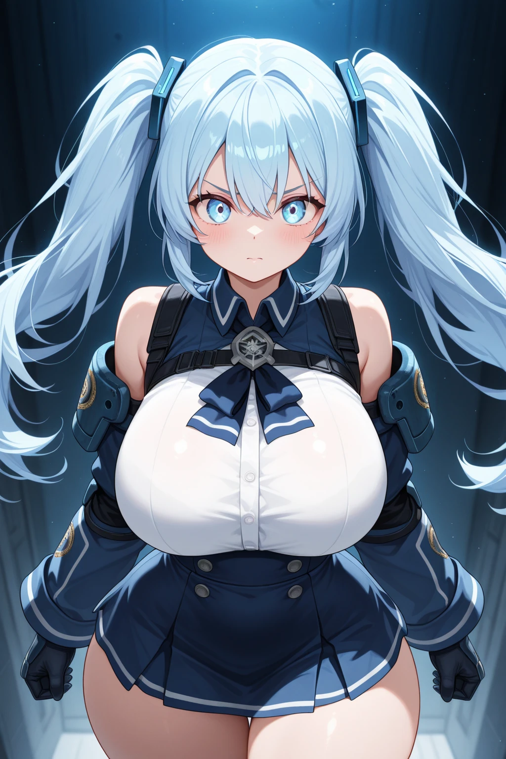 anime girl sexy big breasts panties