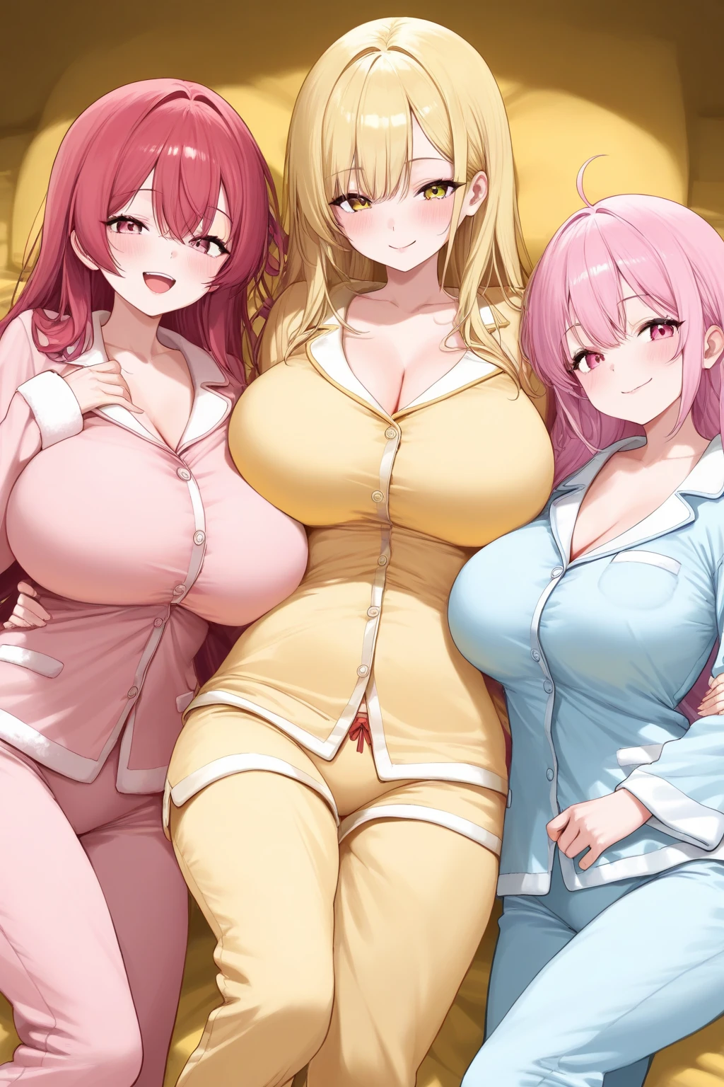masterpiece, Highest quality, High resolution, Big Breasts、ＪＫ,There were a lot of girls in a very small room. ,6 Girls、Pink pleated skirt、Heart symbol and sound effect、The viewer is looked down upon by a tall woman.、Low Perspective、Sex、A chest full of sperm、Insert the tip of the penis into the vagina、Penis between 、Straddling the viewer、Bukkake、Pant voice、Huge 、white and bright skin、White skin、Blunt bangs、The girl trembles with joy、30-year-old woman、They are all very tall、Surrounded by tall girls、Thighs、Being despised by many girls、A composition that expresses many things breastean smirk、Bully、A composition that expresses many things 、Harem、Many girls are lined up、With a smile