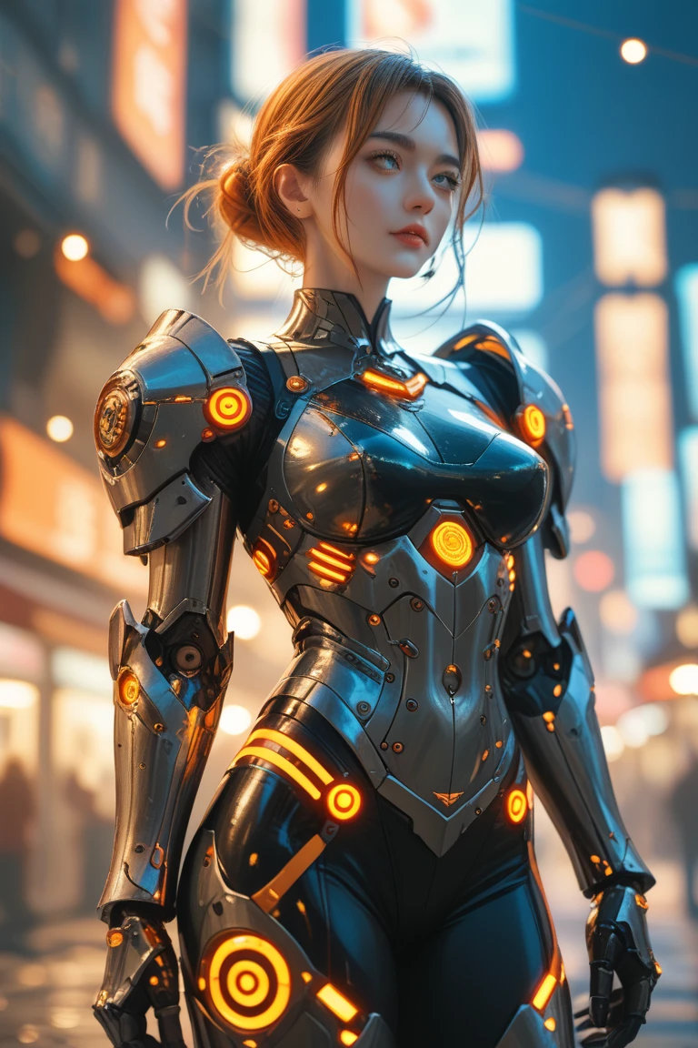 full body shot, mechanical creature that look like beautiful detailed mechanical woman, sexy mechanical creature, mix of horror and cyberpunk, highly detailed mechanical body, realistic metal and machinery, glowing cybernetic parts, intricate gears and mechanisms, advanced technological design, giant mechanical arms, photorealistic, cinematic lighting, hyper-detailed,8k, masterpiece