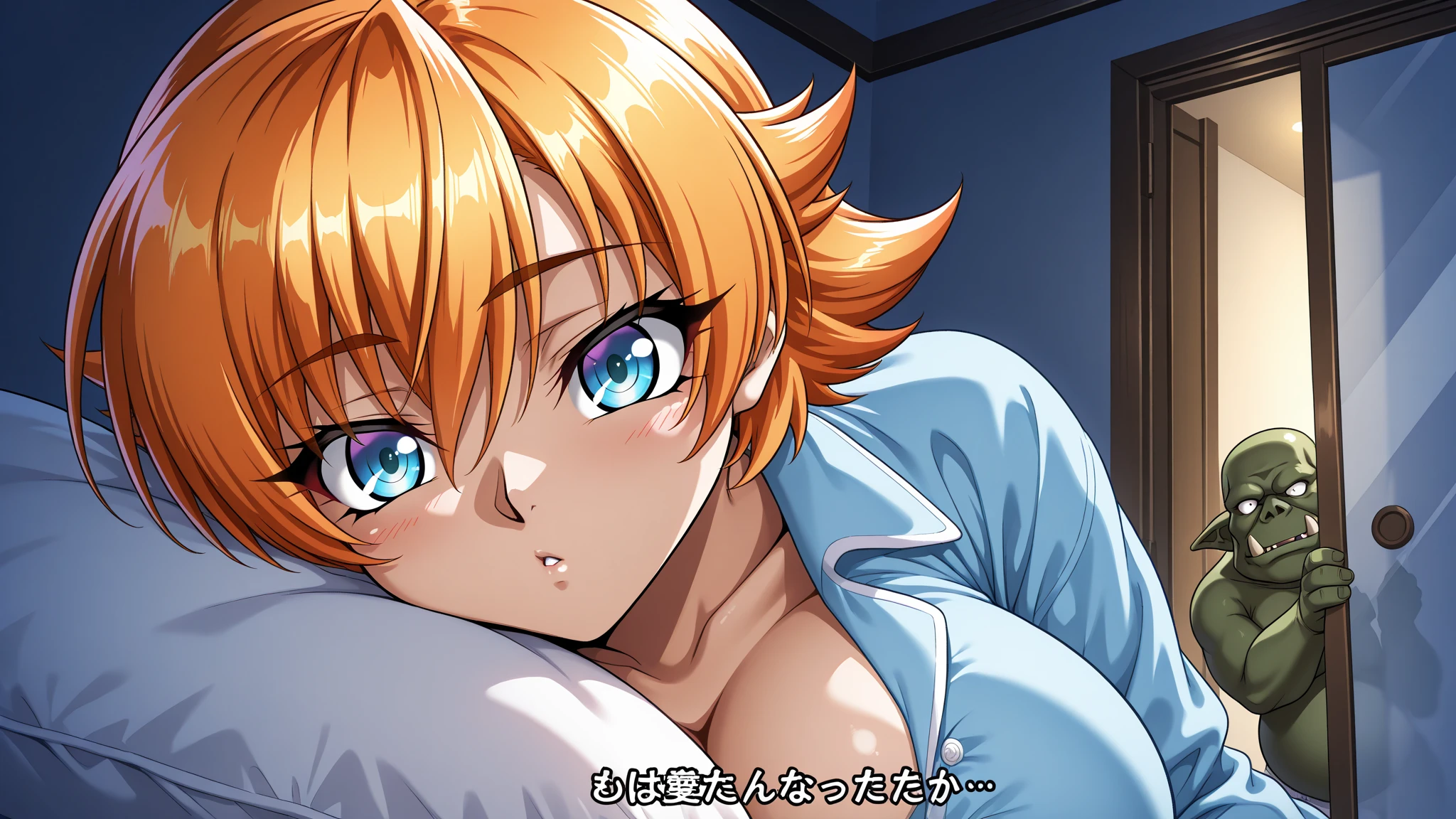 score_9, score_6_superior, score_5_superior, score_4_superior, sauce_anime, masterpiece, Highest quality, employment,2D,lovelive!,big_head,Glowing Skin,
Shine,Idol Stage,Stage lighting, audience, masterpiece, top quality, (((sex))), (((missionary position))), (nsfw), (((half naked))), {Kosaka Honoka Love Live: 1.5}, Blue eyes, orange hair, one side ponytail, short hair, (torn wedding dress), (B cup breasts), (torn white panties), (veil), church, (sad face), (tears in eyes: 1.3), detailed face, perfect lighting, highly detailed CG, (perfect hands, perfect ???????), (embarrassed face), (on bed: 1.0), ((crotch open)), (no pubic hair), (bright lighting: 1.0), (body type: 0.8), (detailed and beautiful eyes: 1.3), (detailed face: 1.3), (white sheets: 1.0), ((loss of virginity: 1.5)), ((vaginal bleeding: 1.0)), ((creampie: 0.5)), ((Detailed Vagina: 1.0)), ((open vagina)),