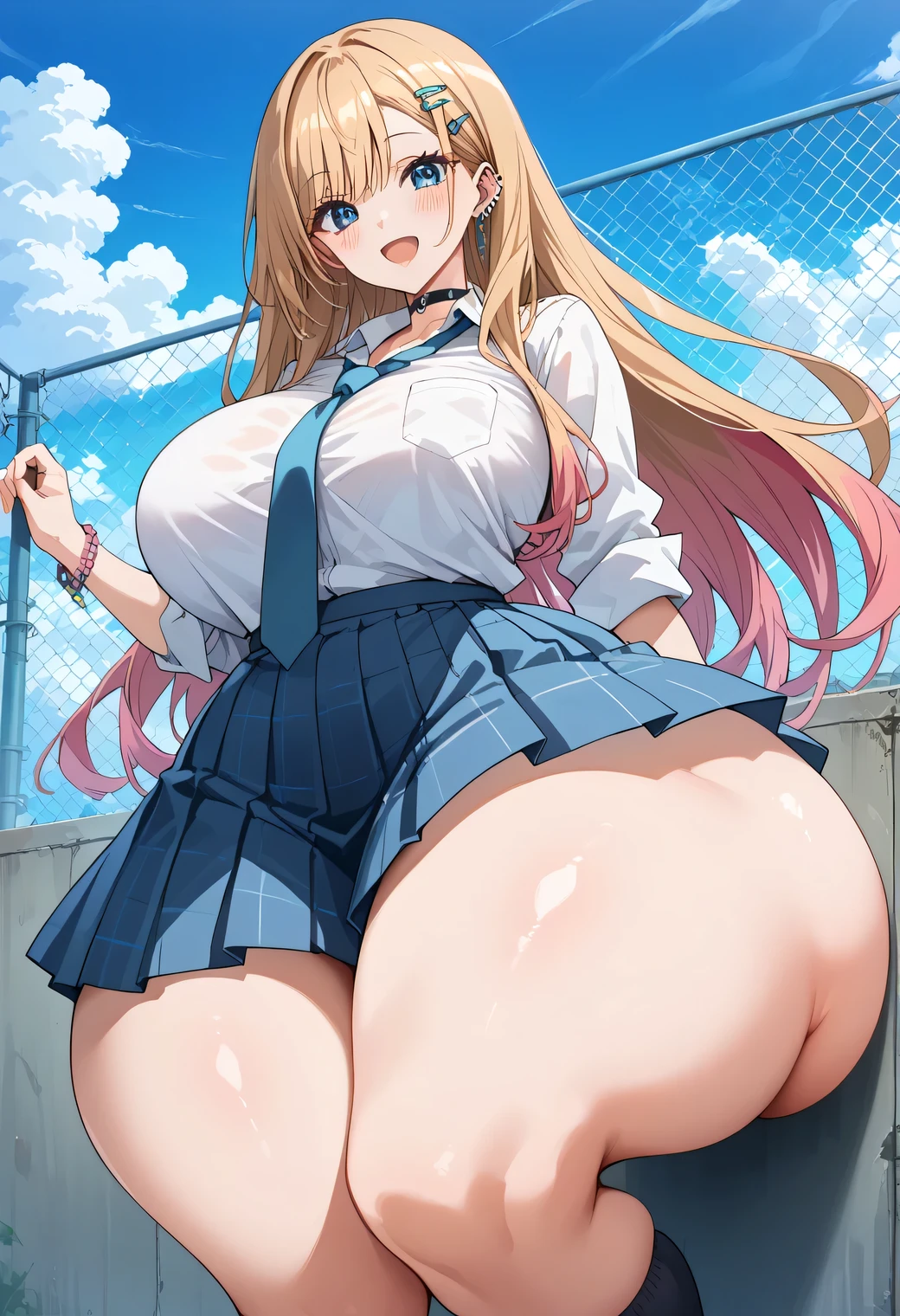 (nsfw),masterpiece,ultra detailed,,(curvy ass:1.2)(navy checked skirt:1.5),(dress shirt,earring:1.5),????? in pussy,curvy,(ahegao,grinning,drooling,open mouth),(sticking buttocks up,leaning on tree,bending forward,head down,buttocks up,vaginal penis,????????,po having ??? from behind,???????????:1.5),,(,in bush,outdoor,public park,at night,night sky:1.3),(tanned japanese gyaru,light brown hair:1.2),22 years old,(tareme:1.4),(curvy body:1.3),,sweaty,beautiful,,(thick  thighs:1.2),