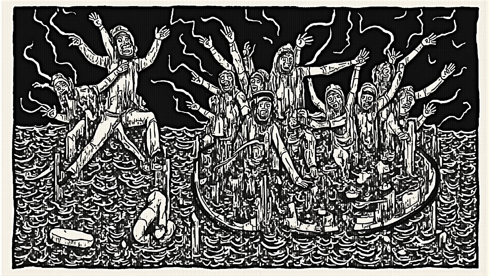 A pair of hippies hyper-realistic characters, freak Brothers, smoking out of a hookah by R Crumb --auto